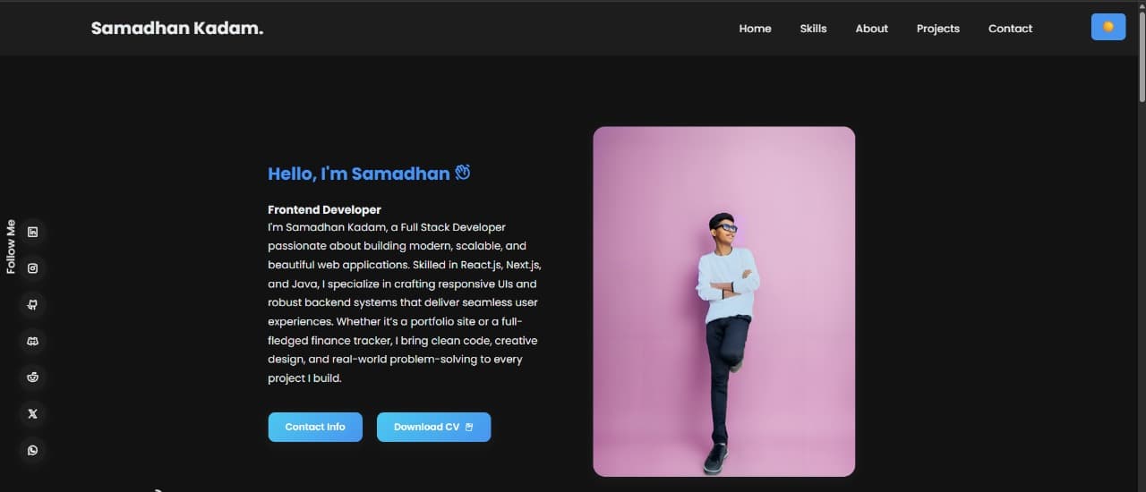 Personal Portfolio Website